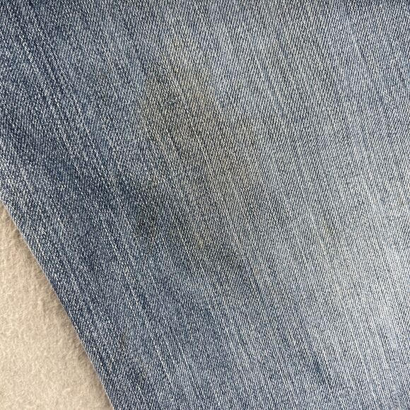 Levis 569 Loose Straight Fit Mens Jeans W34 L32 Light Wash Denim Blue - Picture 8 of 14